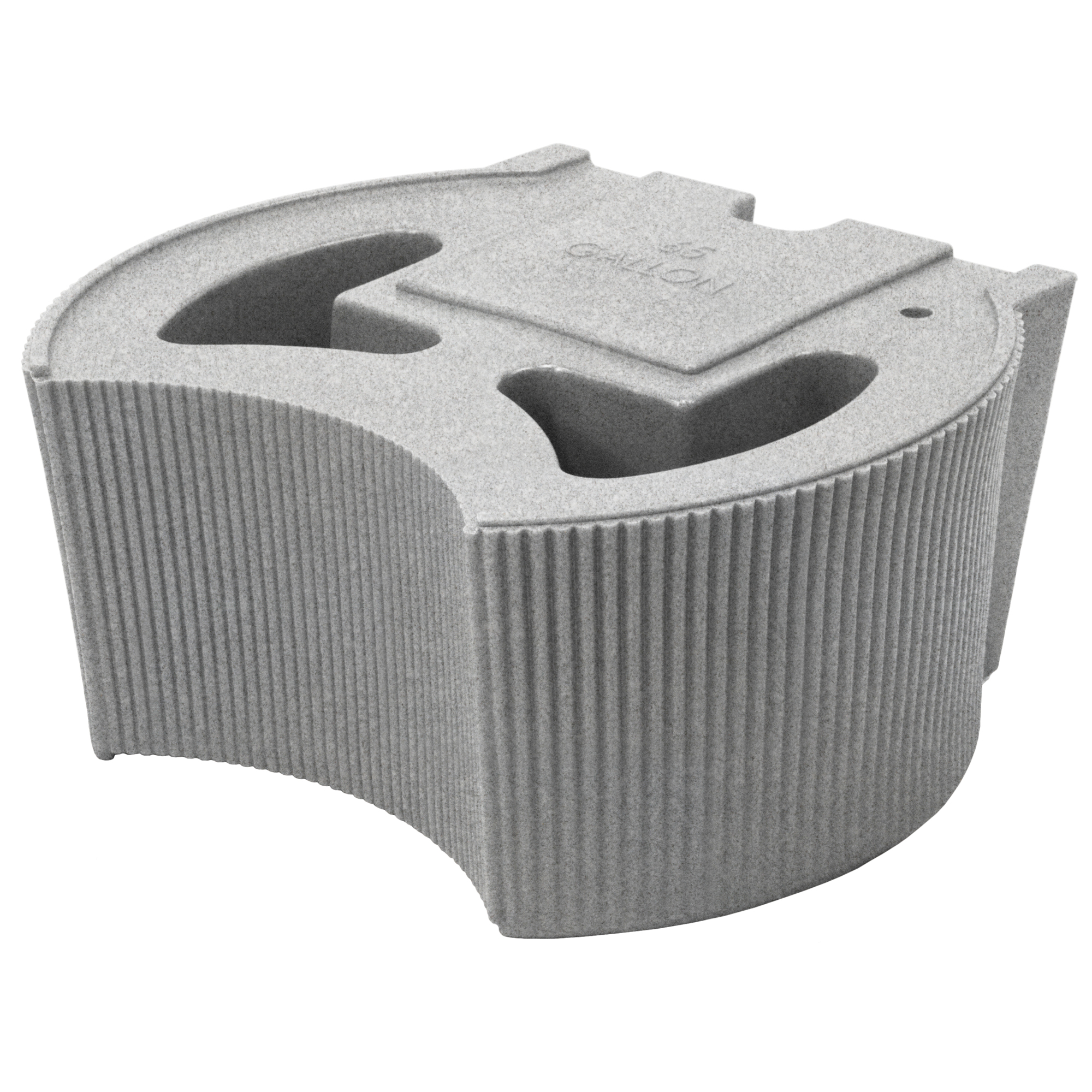 Good Ideas Rain Wizard Urn Stand — Light Granite, Compatible with 50- or 65-Gallon Urns, Model# RWURNST-LIG